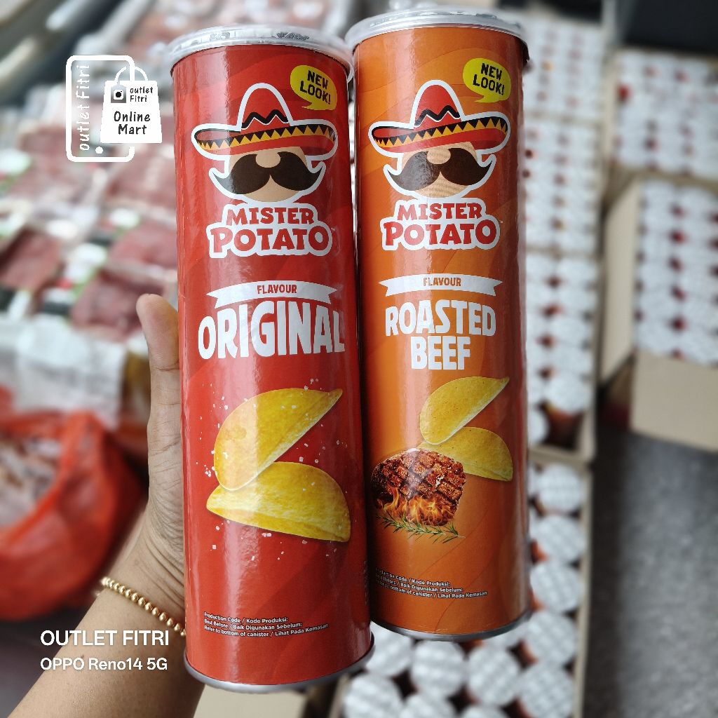 

[106gr] MISTER POTATO Snack Crips - Keripik Kentang