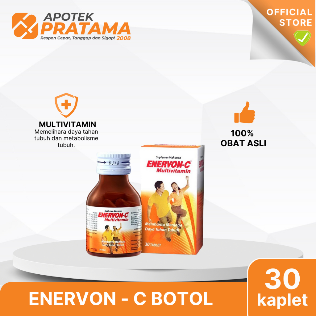 ENERVON C 30’S / Enervon C Strip isi 30 Kaplet