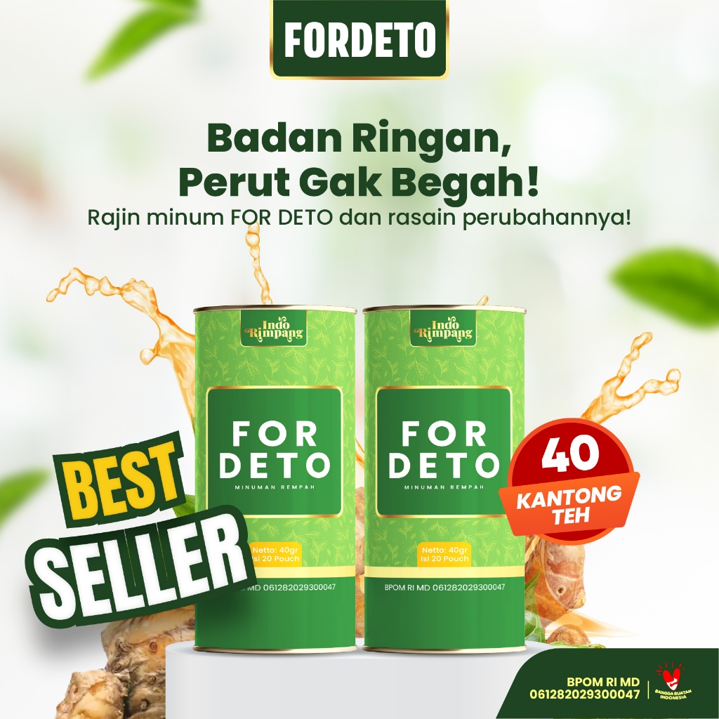 

2 Pcs For Deto Teh Herbal Mengkudu Kunyit Temulawak Untuk Detoks Tubuh Menjaga Hati & Daya Tahan Tubuh