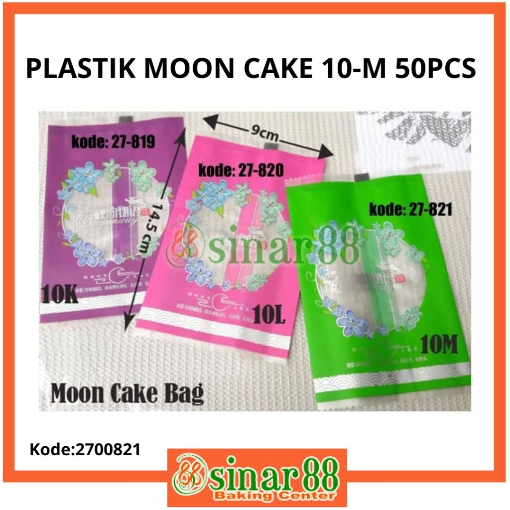 

PLASTIK MOON CAKE 10-M ISI 50PCS