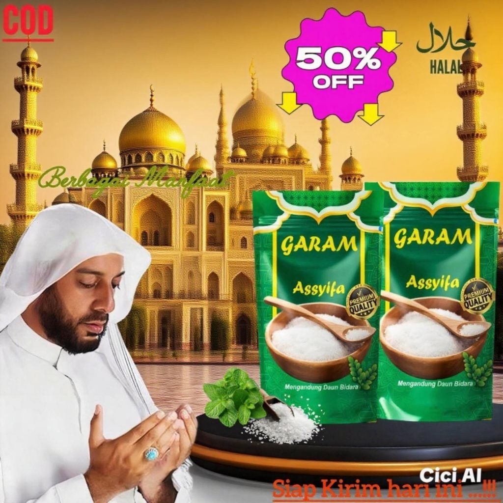 

GARAM HERBAL ASSYIFA (500 gr)