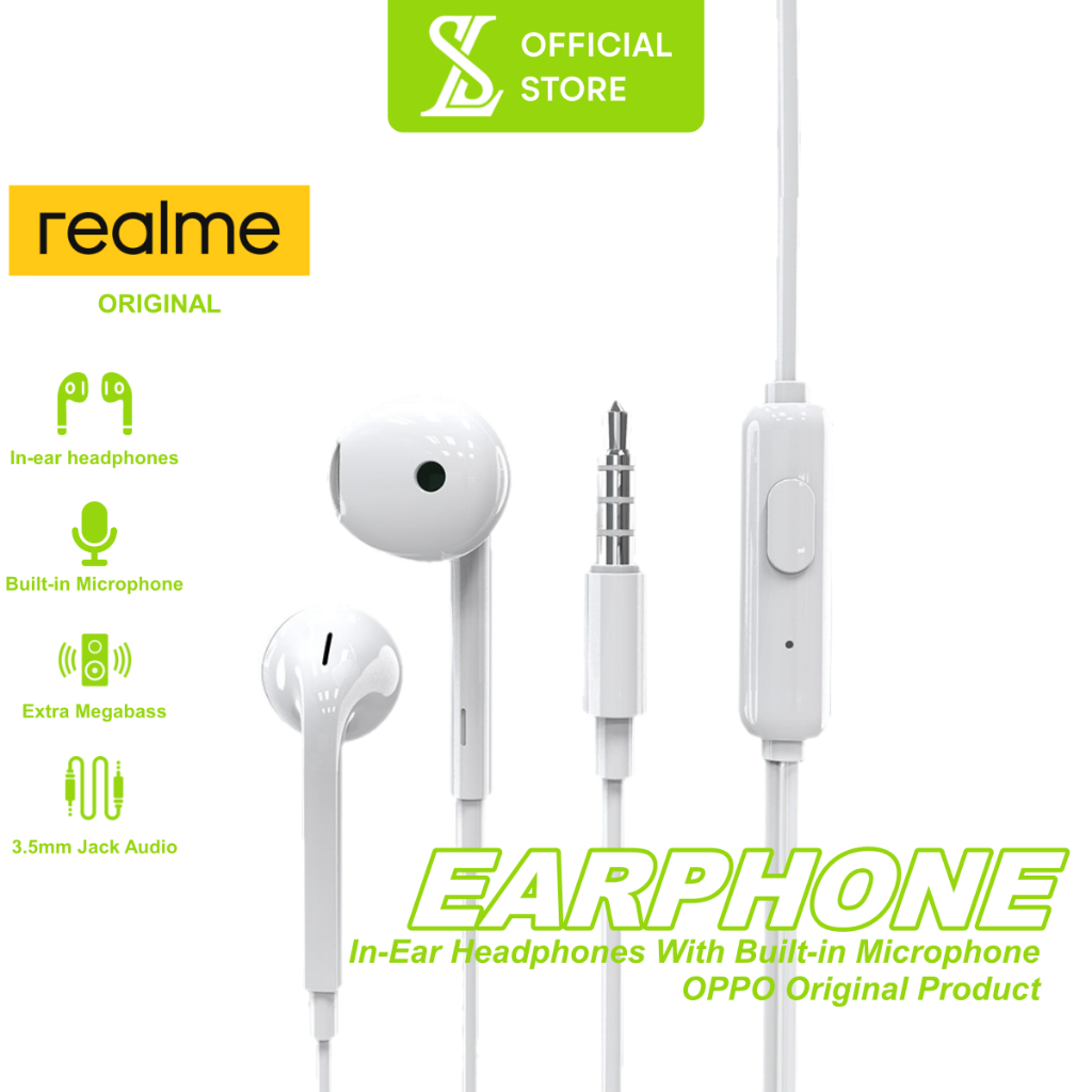 Headset Realme Smartphone / Headset Realme R11