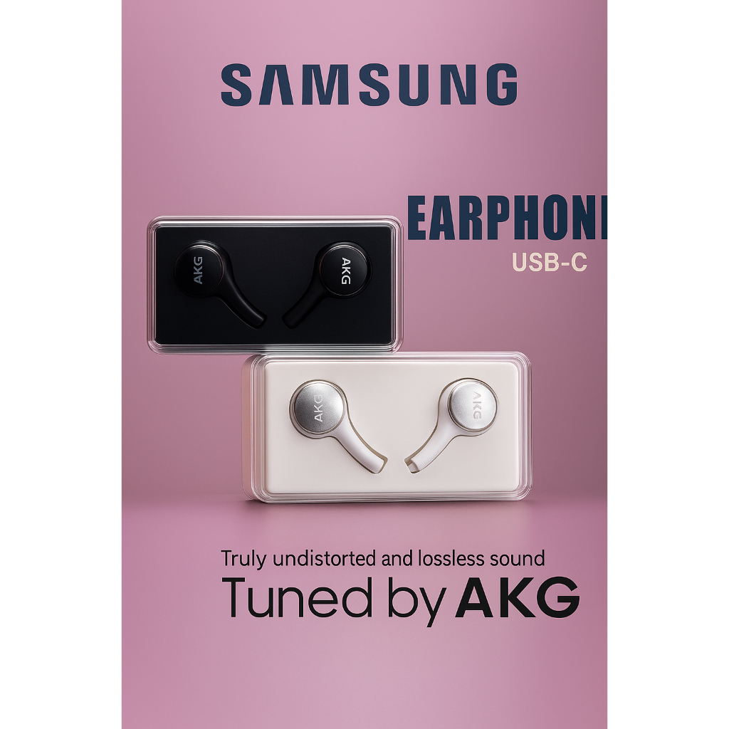 HF HEADSET EARPHONE AKG SAMSUNG ORI EXTRA BASS JACK TYPE-C