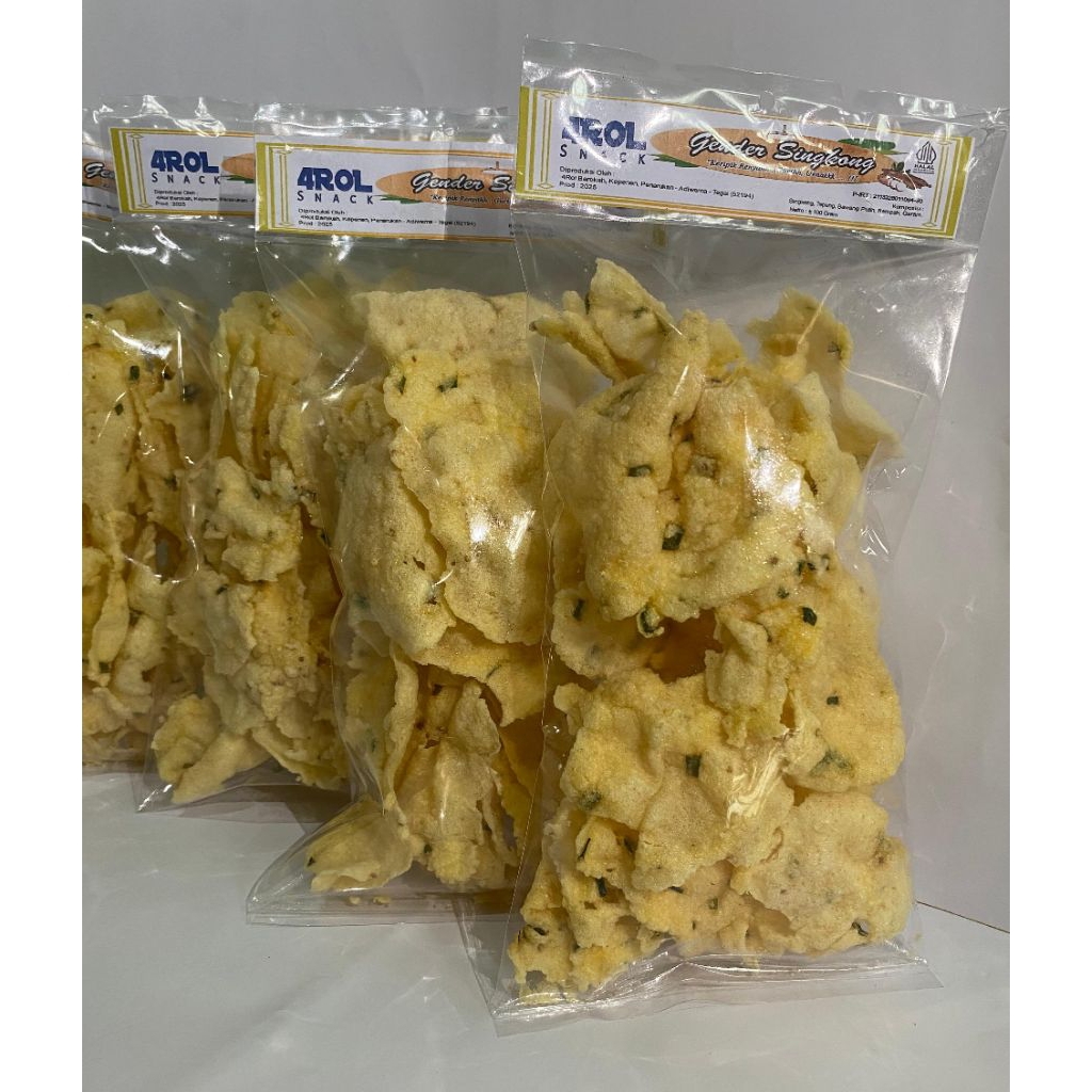 

Keripik gender singkong.Khas Tegal,±100 gram.