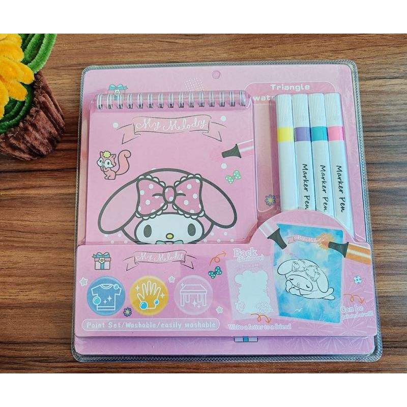 

MEWARNAI SET SPIDOL KARAKTER SANRIO