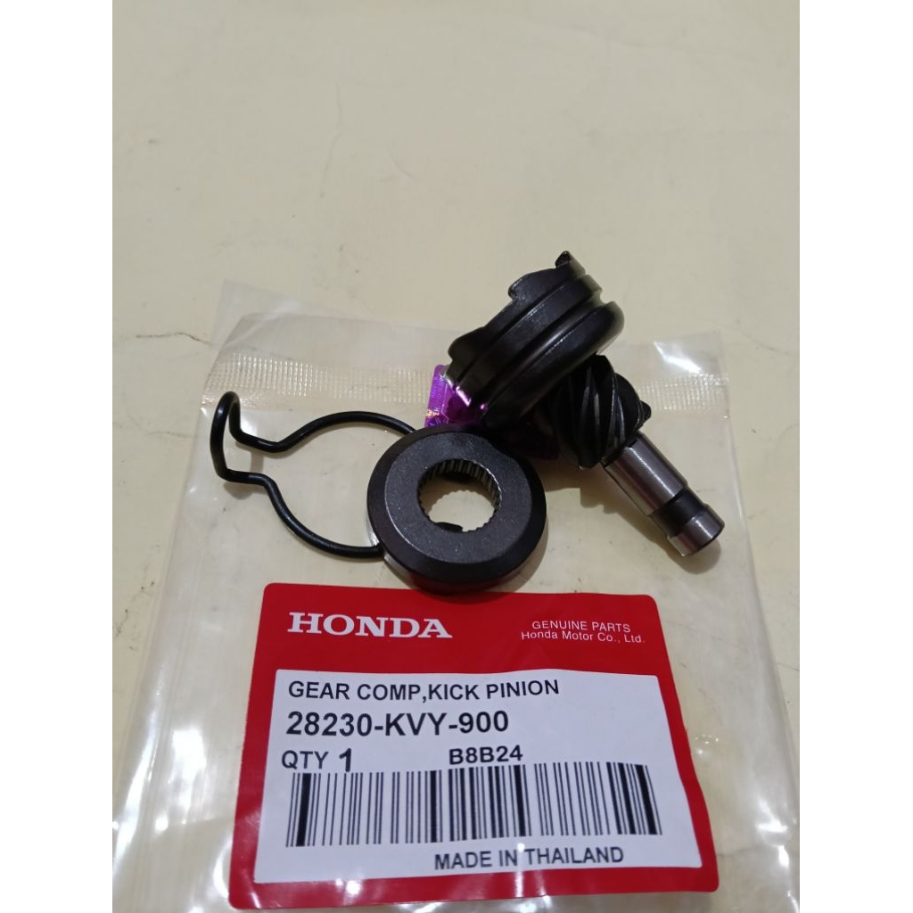 Gear kick stater Beat karbu Gigi pinion Vario 110 Karbu Scoopy Spacy karbu KVY Thailand
