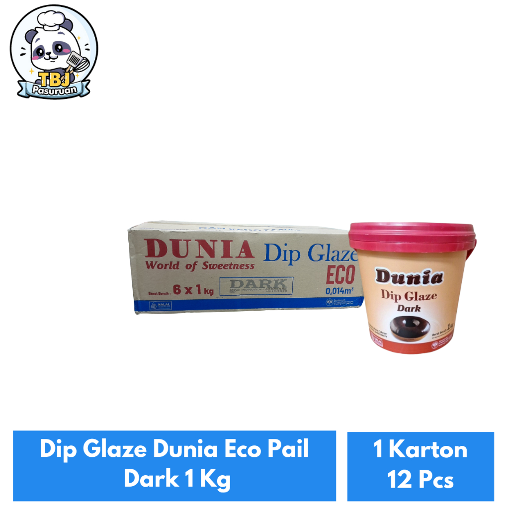 

Dip Glaze Eco Pail Dark 1 Kg Kemasan 1 Karton Isi 6 Pcs