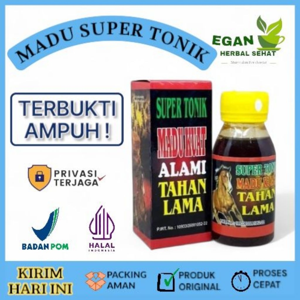 Madu Alami Super Tonik | Madu Tonik Original 60ML