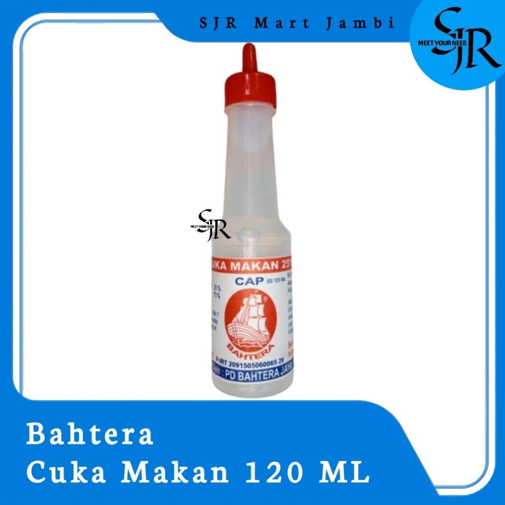 

[Cuka] Bahtera - Cuka Makan | Botol 120ml