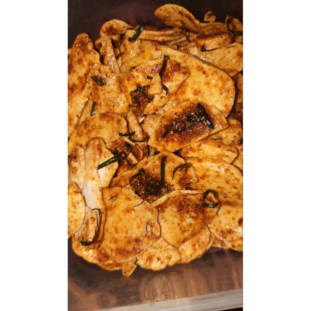 

Basreng daun jeruk pedes