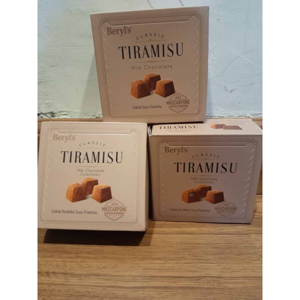 

Berly's Classic Tiramisu Milk Chocolate - Asli Malaysia