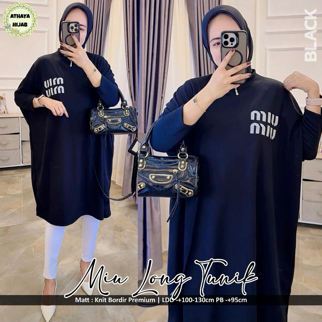 Miu Long Tunik Tunic