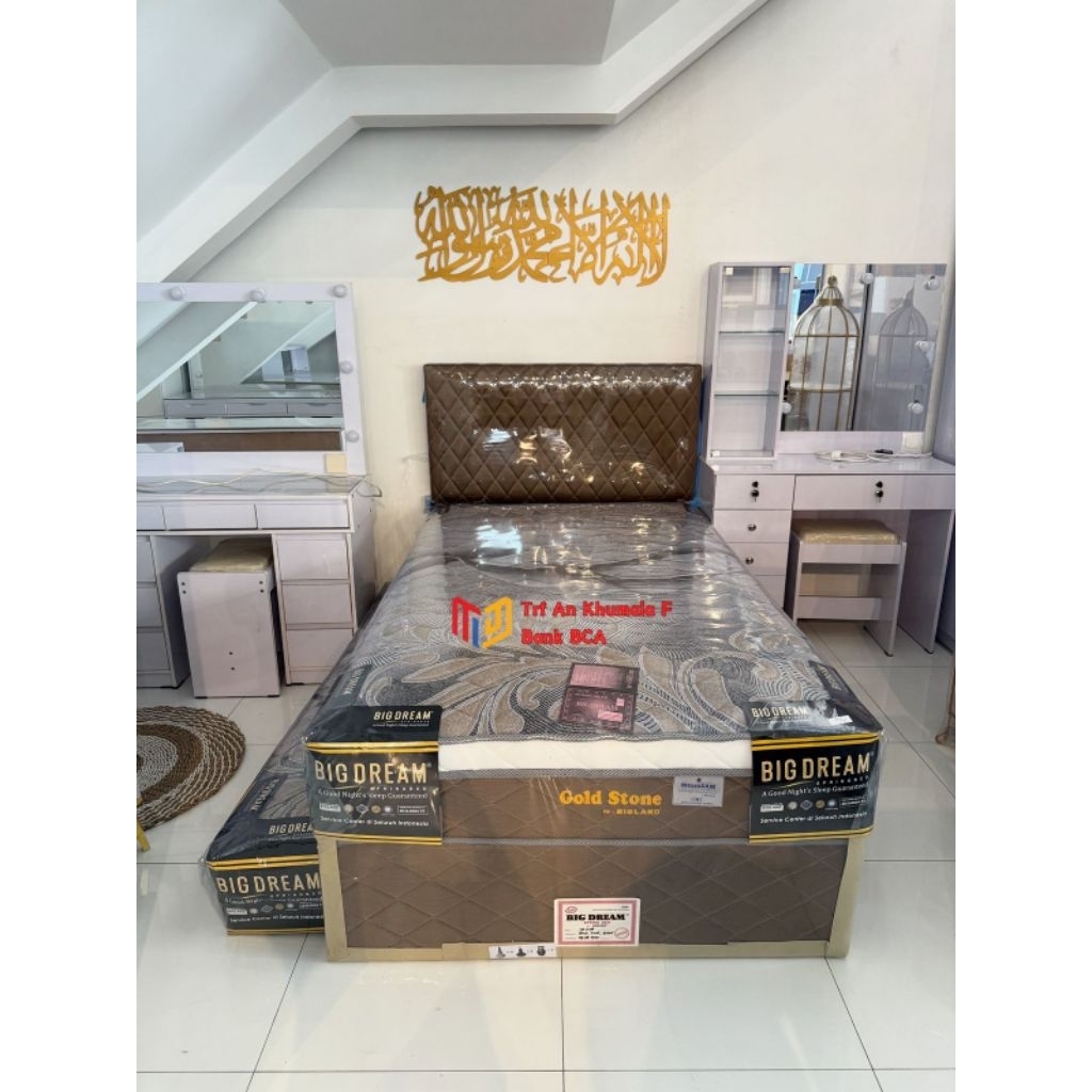 Kasur sorong gold stone by bigland  || megajaya wayhalim