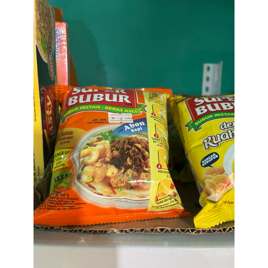 

superbubur murah 4 ribuan