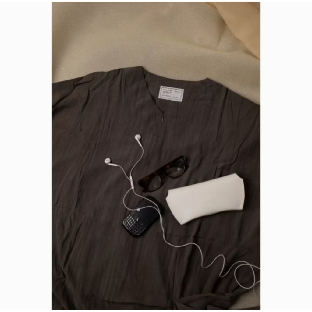 Elmadina Abaya Timeless Chesnut