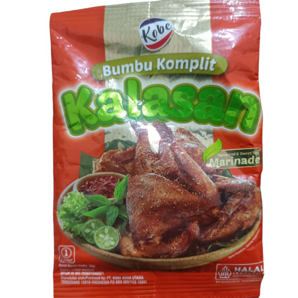 

Bumbu Instant Kobe Kalasan Bumbu Ungkep 35gr