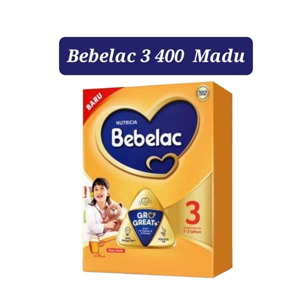 

Bebelac 3 400gr Madu, Vanila
