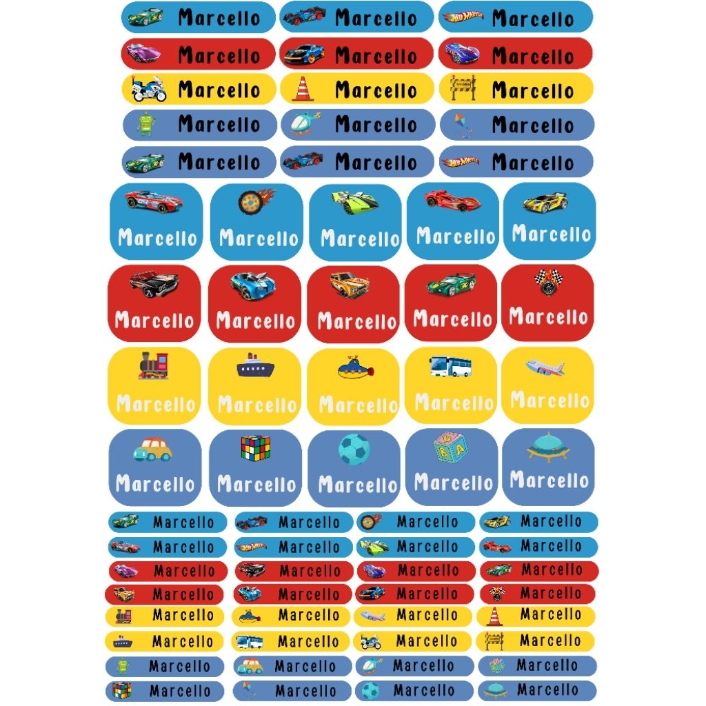 

Stiker Nama Custom Boy | Anti Air | Desain Lucu & Elegan | Untuk Botol, Buku, Kado, Barang Anak