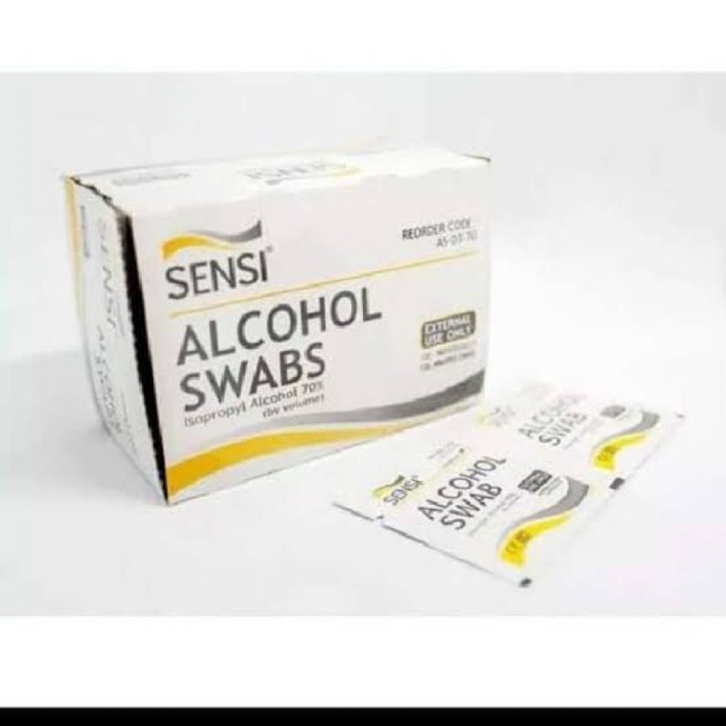 Alkohol Swab Sensi isi 100 pcs