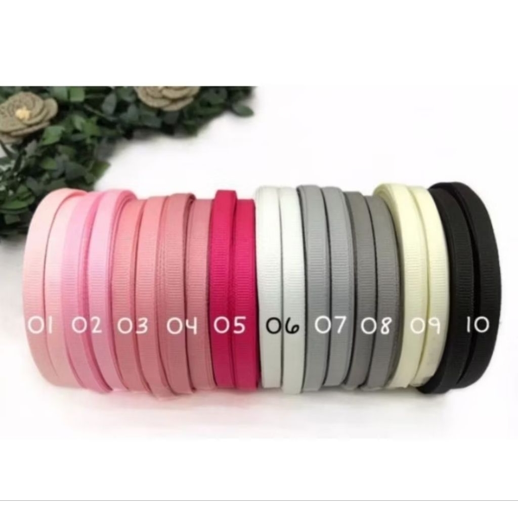 

1 Roll 20 Yard -6mm | Pita Grosgrain GGF ¼ inch