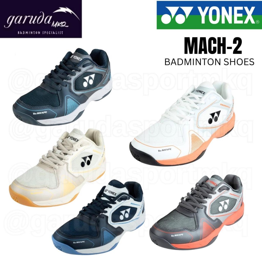 SEPATU BADMINTON YONEX MACH 2 JUNIOR / YONEX MACH-2 JR