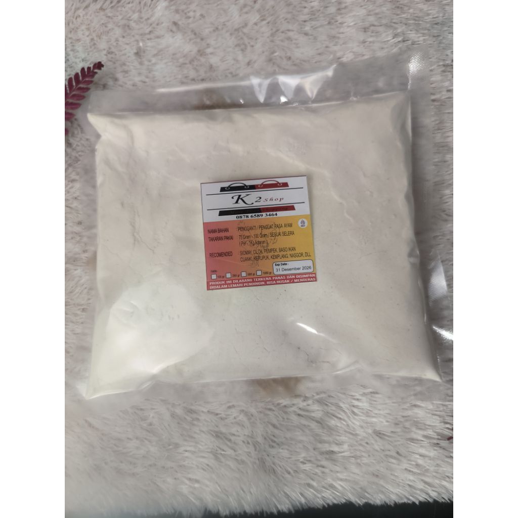 

Pengguat / Penyedap Rasa Ayam 1000 gr Best Seller