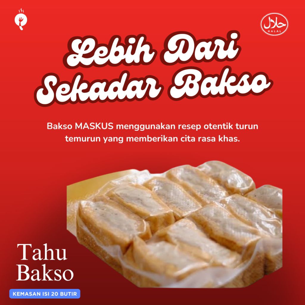 

Tahu Bakso Murah Kemasan Isi 20 Butir Rasa Enak