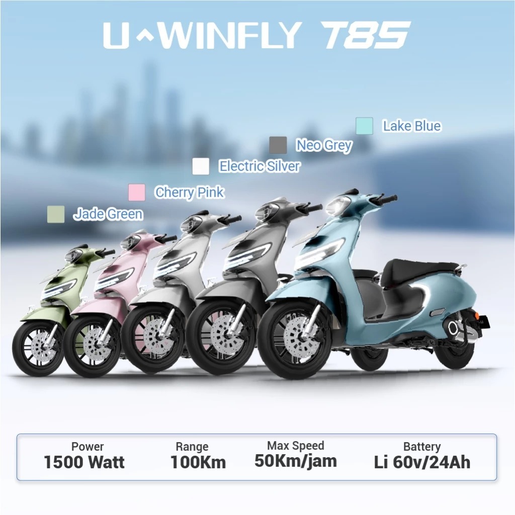 U Winfly T85 Motor Listrik