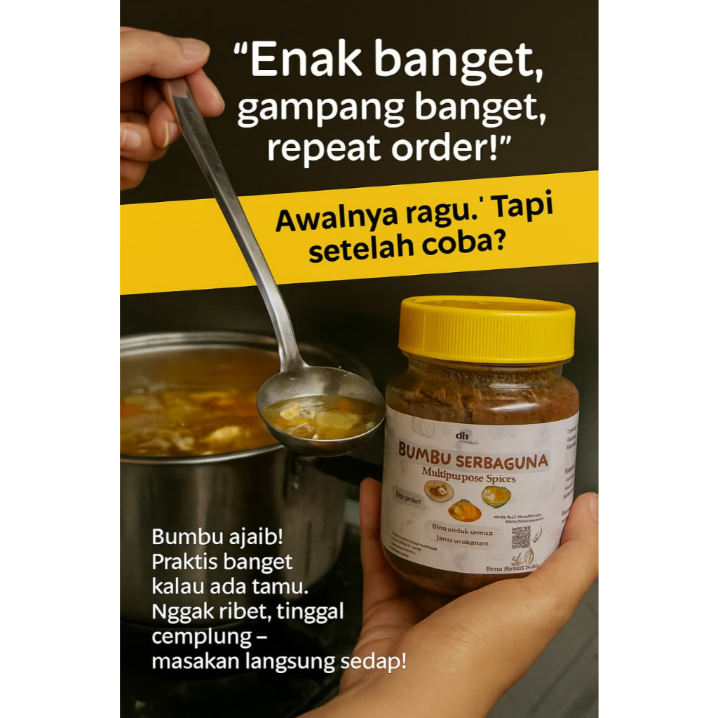 

dahe pelani - Bumbu serbaguna - instant - Botol Plastik200g - Rasa resto