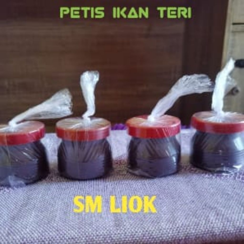 

Petis S163 SM LIOK petis ikan teri asin pedas