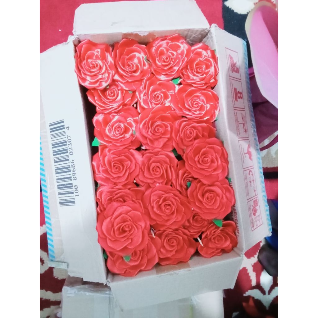 

bunga mawar pita satin harga per tangkai cocok untuk buket