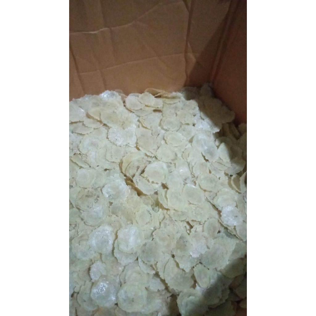 

Emping Mlinjo Asli bagus produksi pabrik fresh