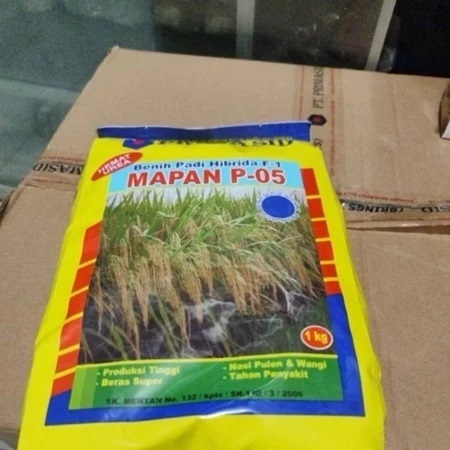 

Benih Padi Hibrida F1 MAPAN P-05 Primasid Isi 1Kg Kemasan Pabrik