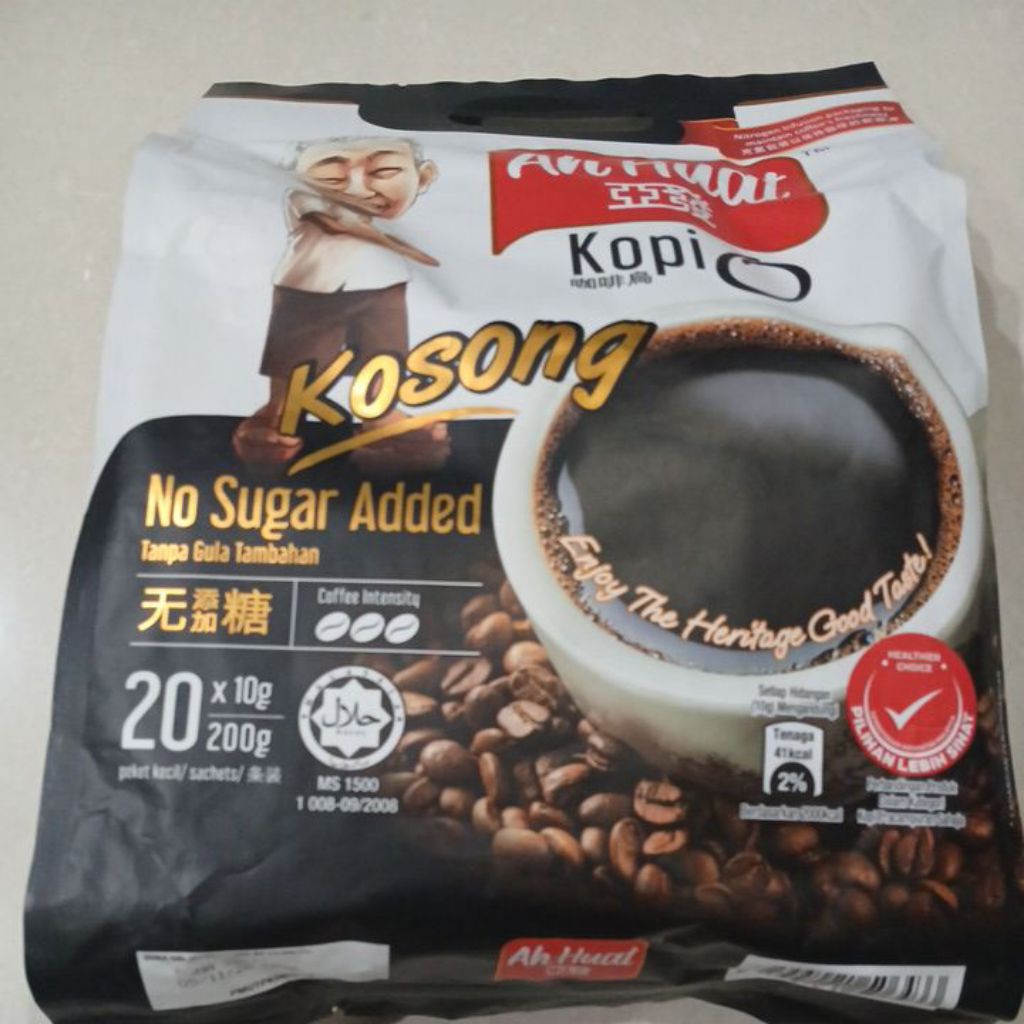 

Kopi O Ah Huat Kosong 200 Gram