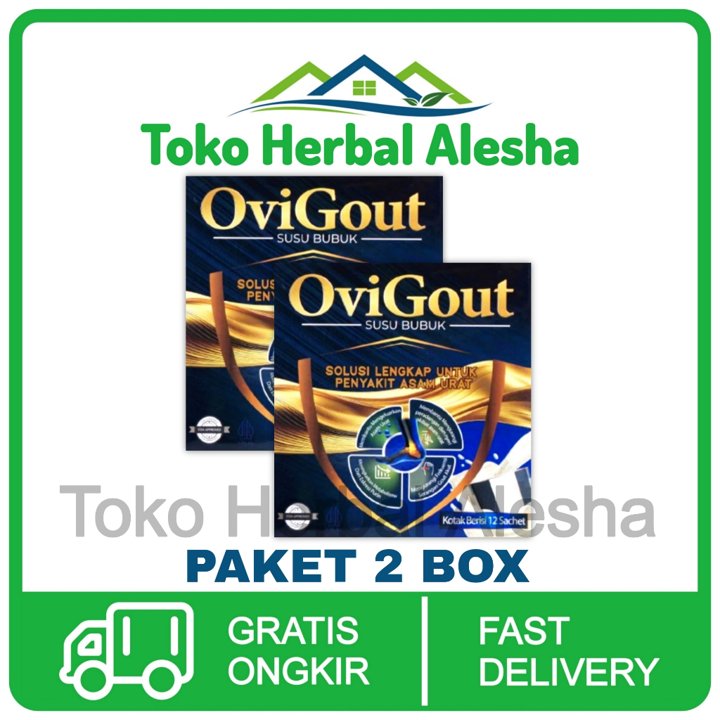 

2 Box Susu Ovigout Original Asli Solusi Untuk Penyakit Asam Urat Dan Nyeri Sendi