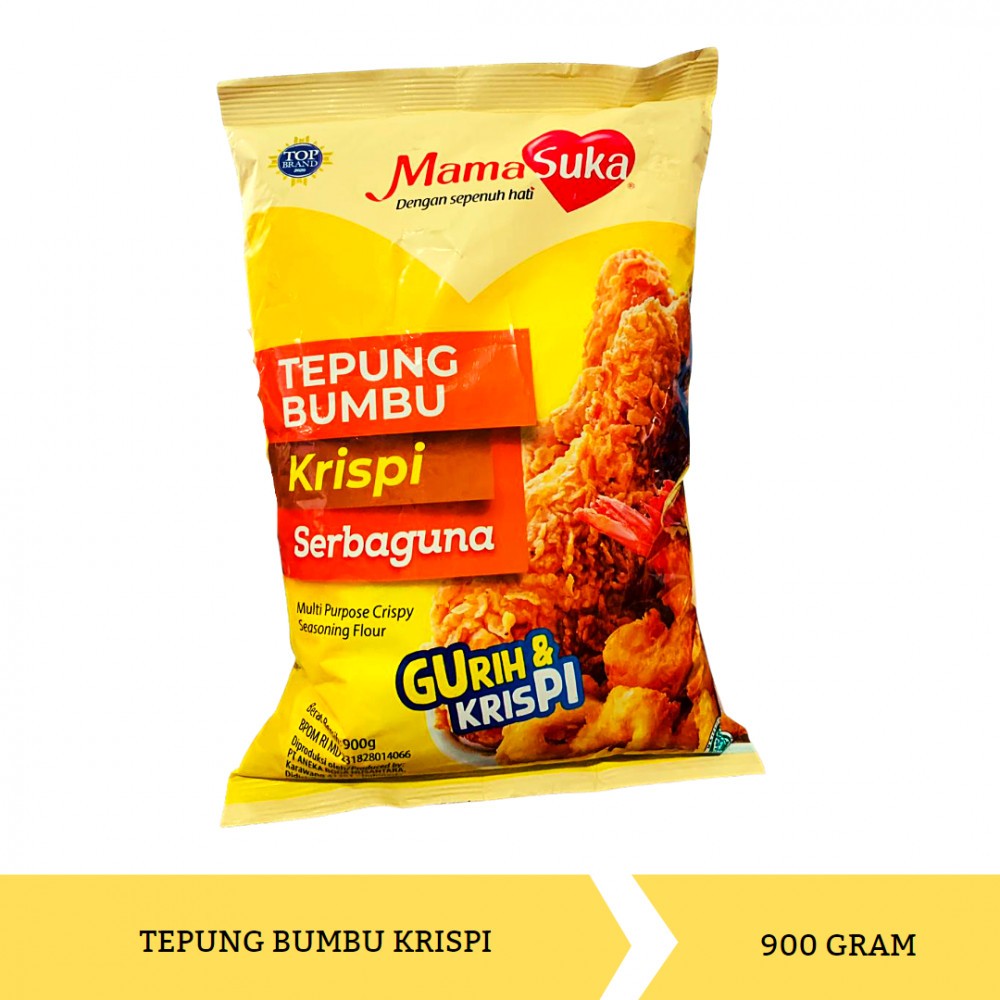 

[oddsolshop] pekanbaru/Mamasuka Tepung Bumbu Krispi 900GR