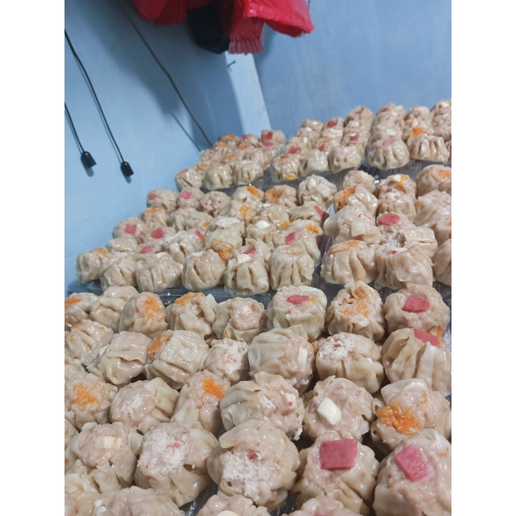 

Dimsum Ayam Mix Topping Isi 1000 Pcs Halal ( siap makan)