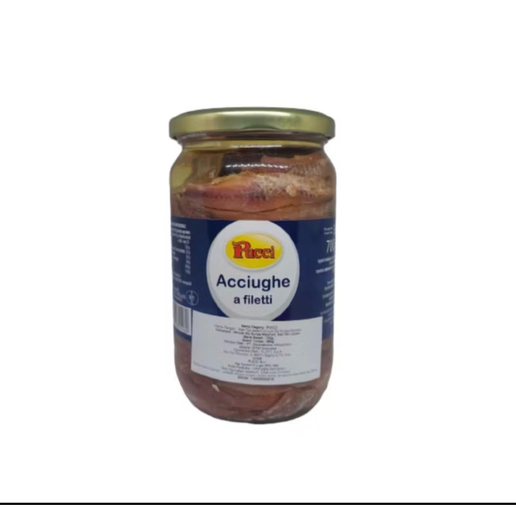

PUCCI ACCIUGHE ANCHOVIES FILLET IN OIL 700gr