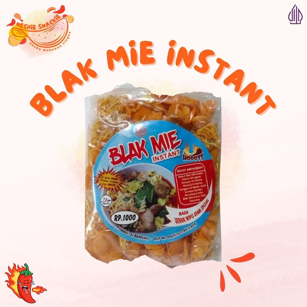 

BLAK MIE INSTANT (ECER) / KERIPIK BLAK MIE