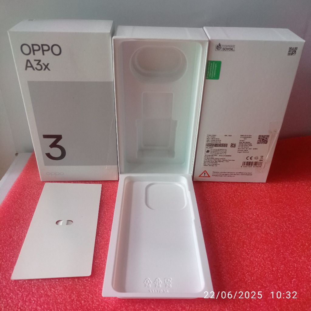 

KARDUS BOX HP OPPO A3X ORIGINAL