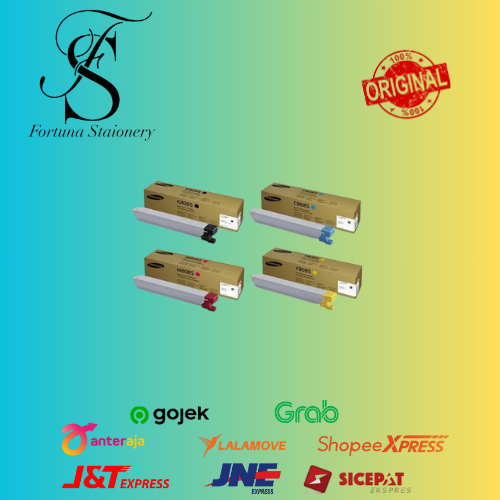 TONER SAMSUNG CLT-K808S / CLT-C808S / CLT-M808S / CLT-Y808S (B.C.M.Y.) ORIGINAL