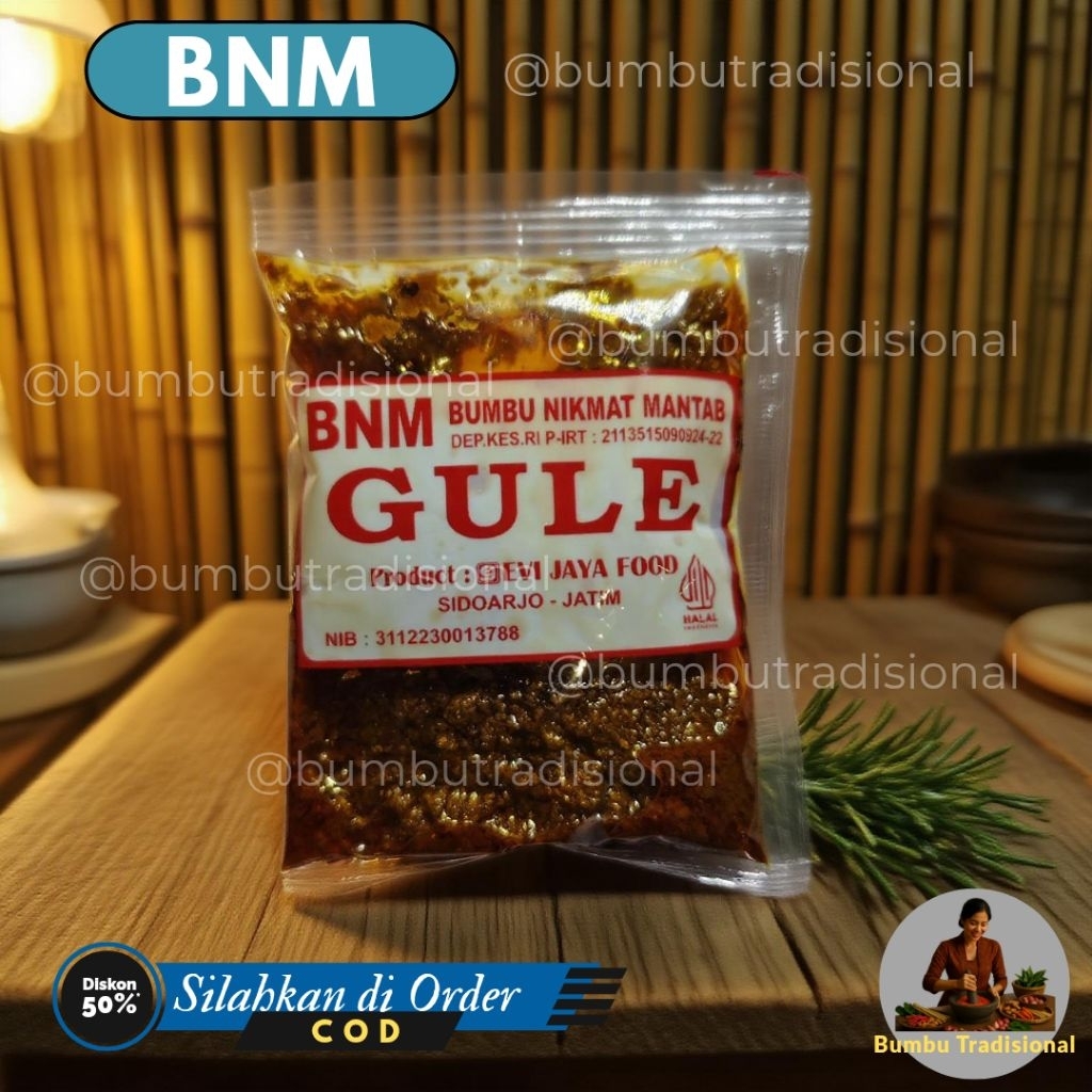 

BNM / Bumbu GULE / Bumbu Nikmat Murah / Bumbu Masak Instan