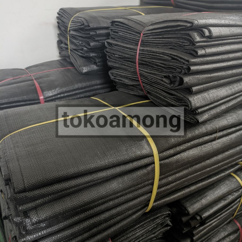 tokoamong - Terpal Jemuran Padi Warna Hitam Kualitas Premium Super Tebal