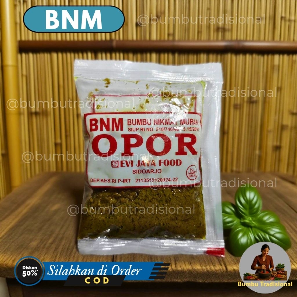 BNM / Bumbu OPOR / Bumbu Nikmat Murah / Bumbu Masak Instan