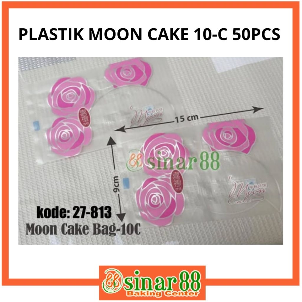 

PLASTIK MOON CAKE 10-C ISI: 50PCS