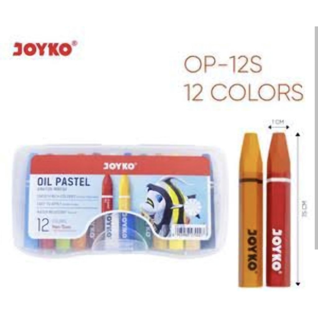

CRAYON JOYKO (ORIGINAL) 12 WARNA TERMURAH