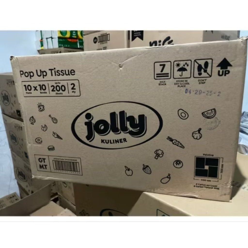 Tissue Jolly Pop Up 1 dus