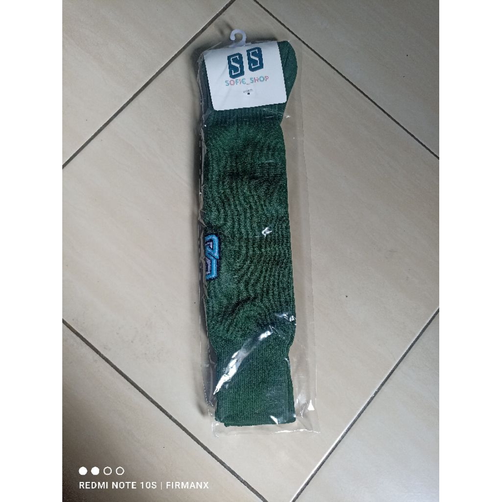 Kaos Kaki Sepakbola Futsal Original Log S - Hijau Botol