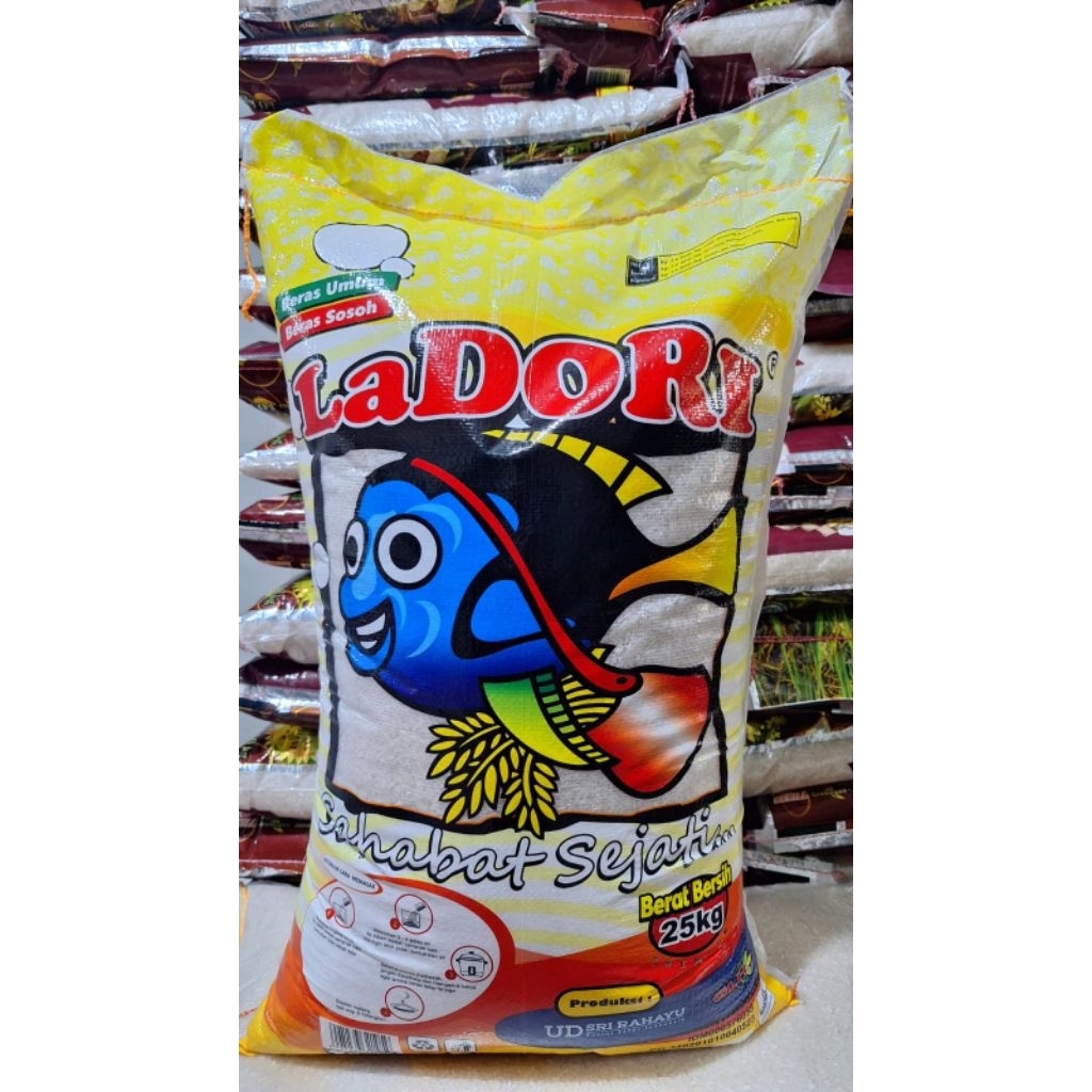 

BERAS LADORI Kualitas Premium 20KG DAN 25KG