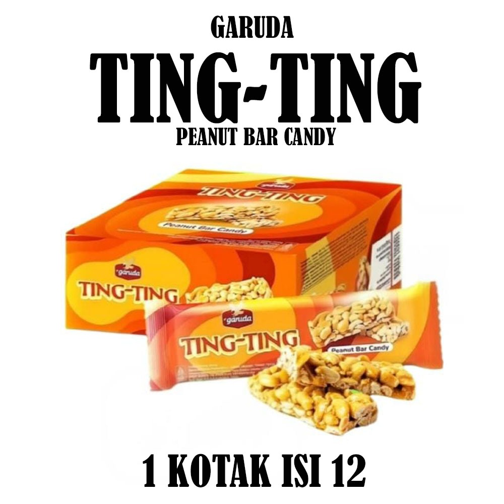 

GARUDA TING-TING PEANUT BAR CANDY ISI 12